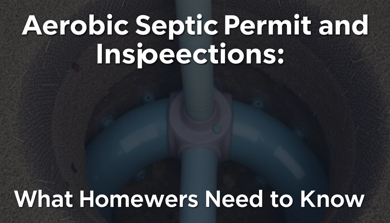 Aerobic Septic Permits and Inspections: What Homeowners Need to Know