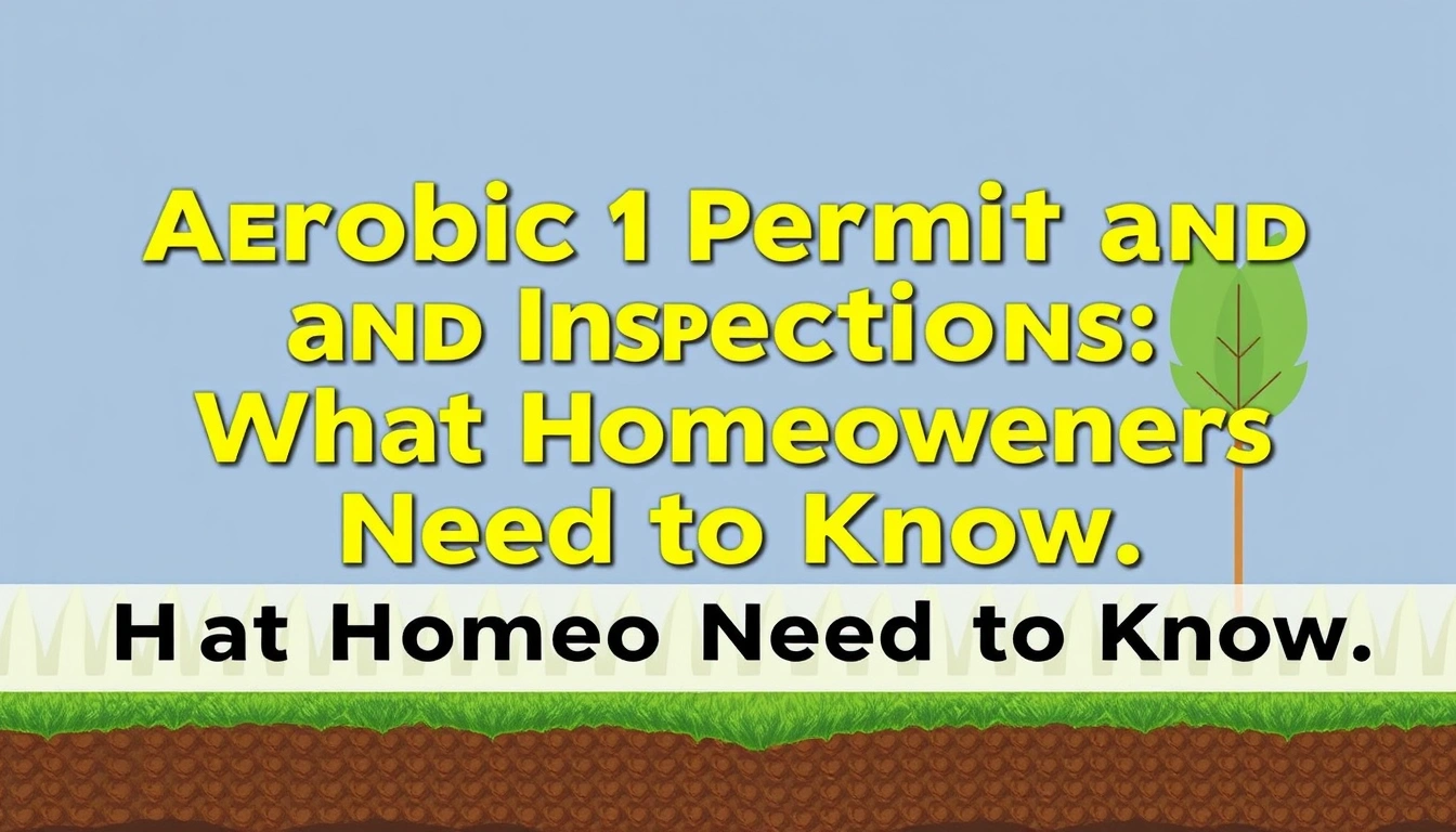 Aerobic Septic Permits and Inspections: What Homeowners Need to Know