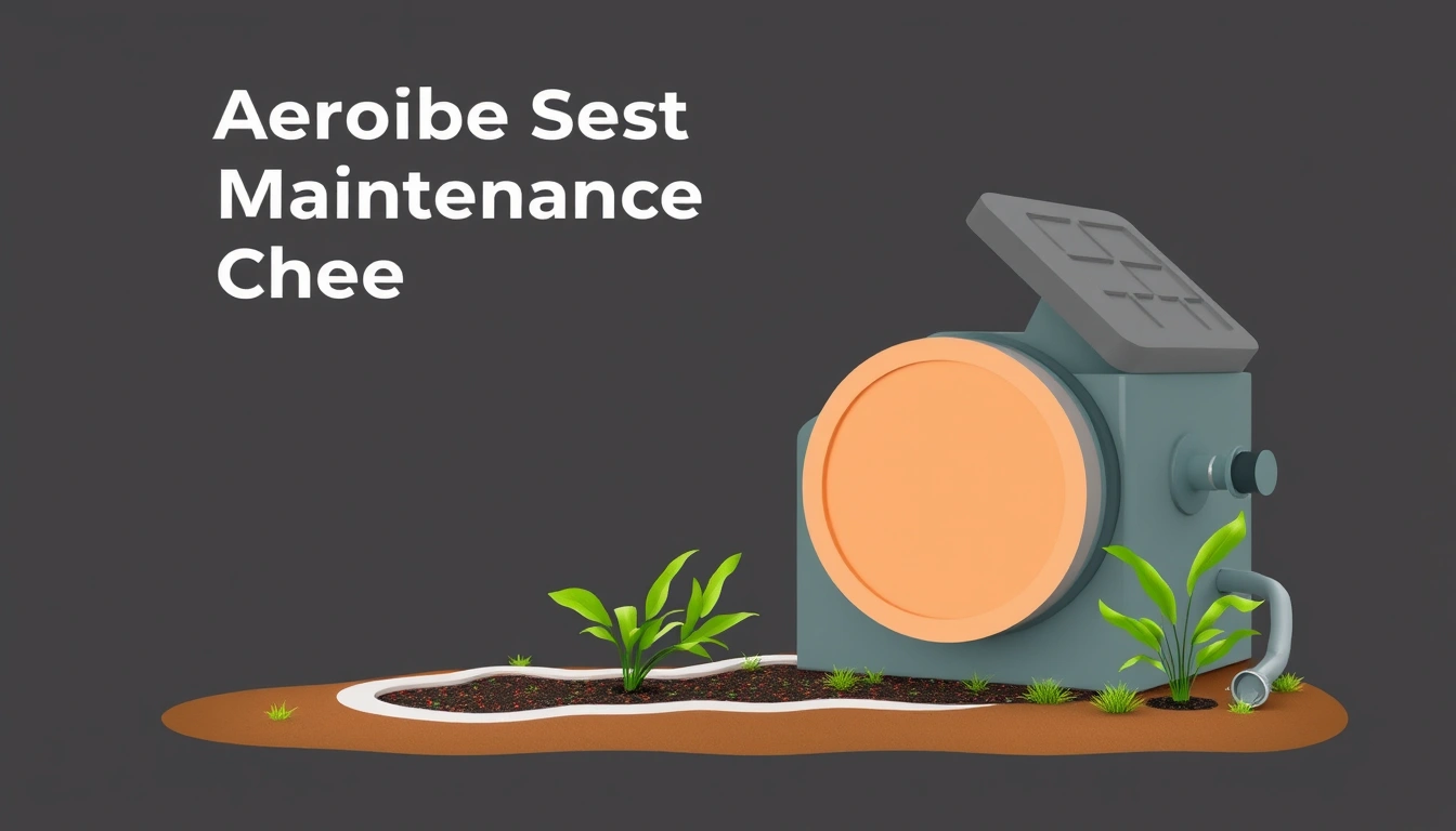Aerobic Septic System Maintenance Checklist for Homeowners