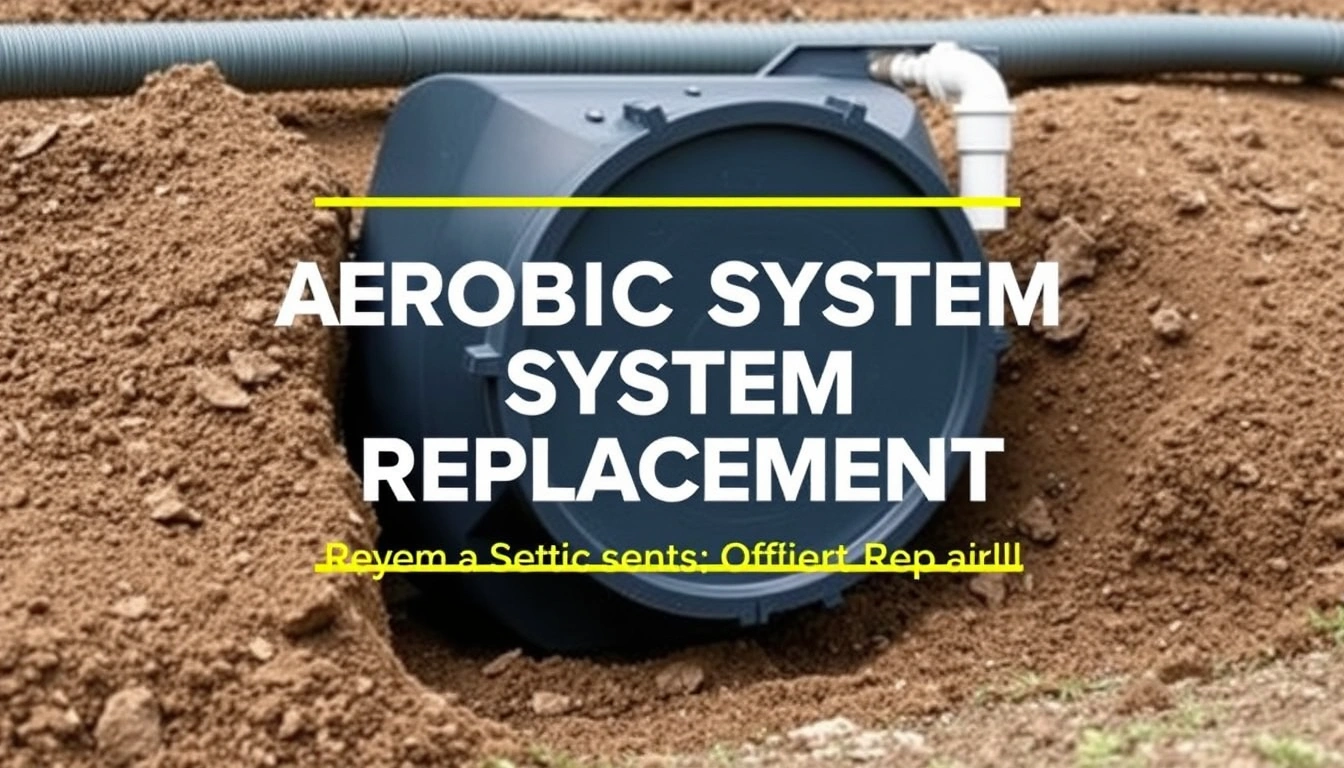 Aerobic Septic System Replacement: When It Makes More Sense Than Repair