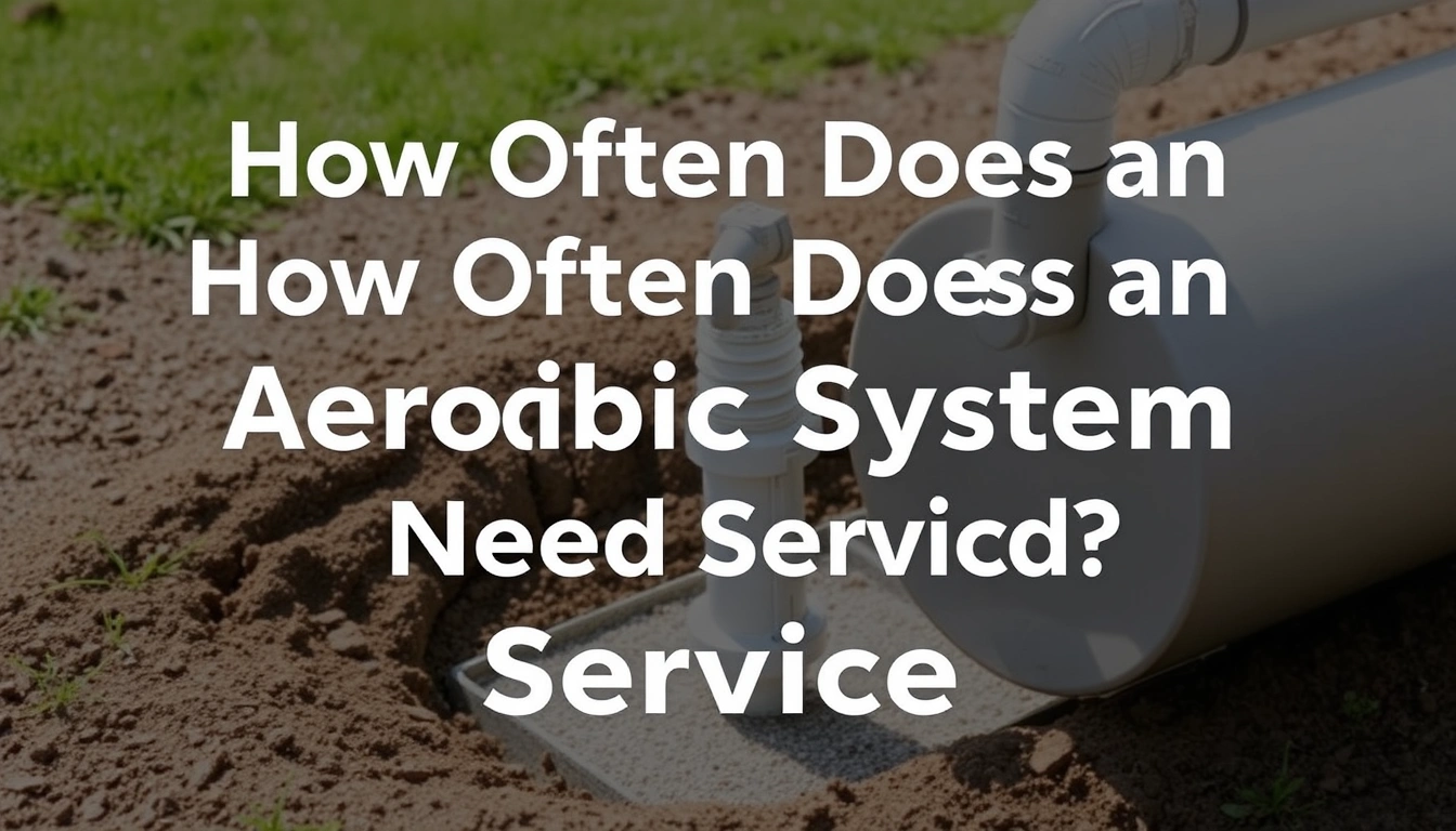 How Often Does an Aerobic Septic System Need Service?