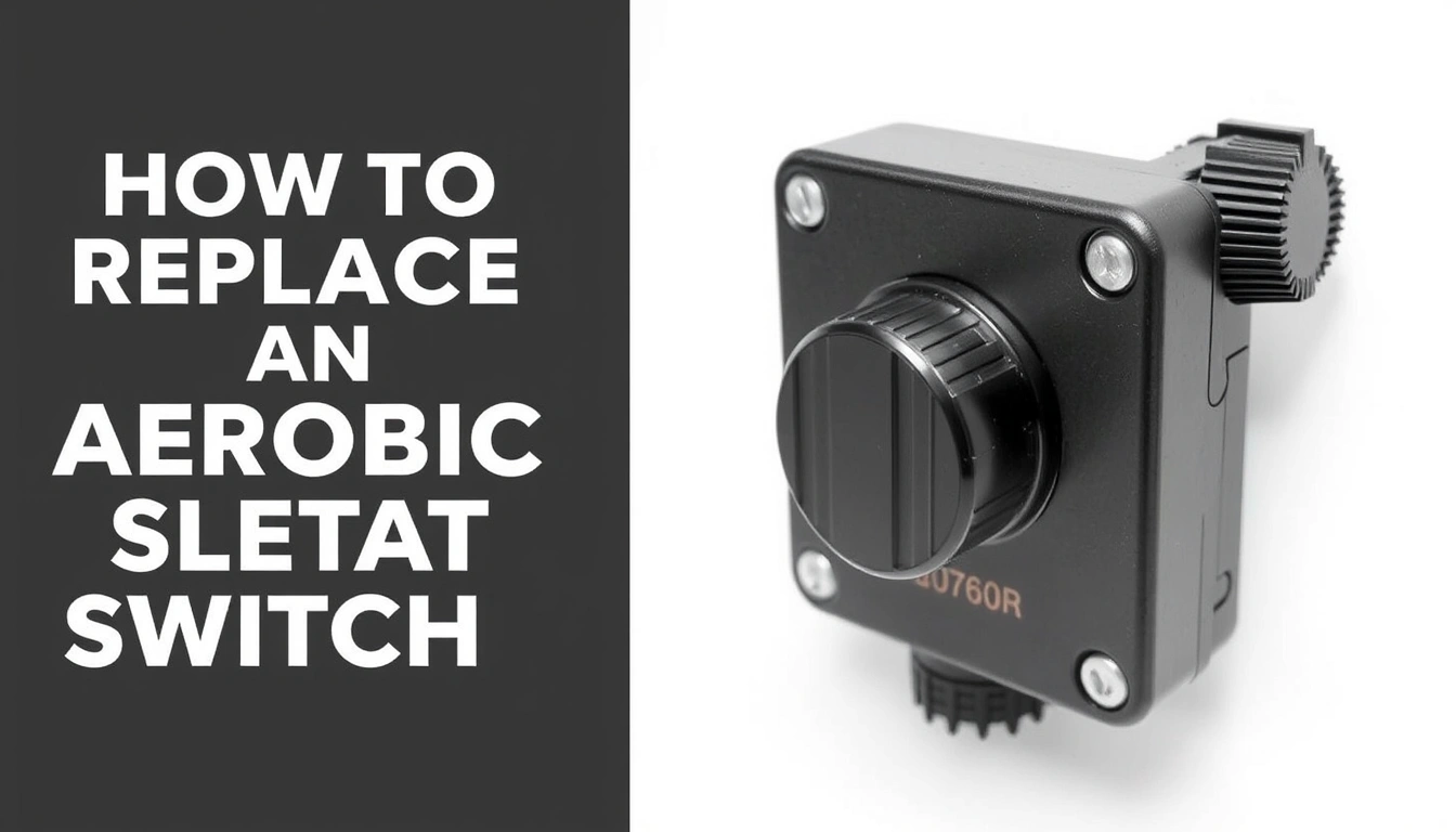 How to Replace an Aerobic Septic Float Switch
